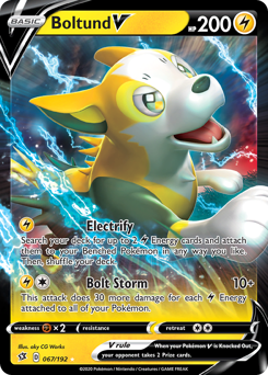 Pokemon Rebel Clash Boltund V - 67