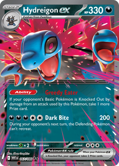 Pokemon White Flare Hydreigon ex - 67