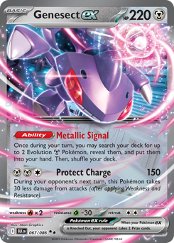 Pokemon Black Bolt Genesect ex - 67