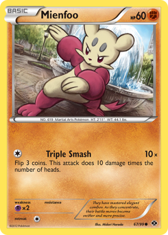 Pokemon Next Destinies Mienfoo - 67