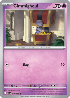 Pokemon Mega Evolution Gimmighoul - 67