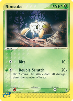 Pokemon Dragon Nincada - 67