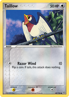 Pokemon Emerald Taillow - 68