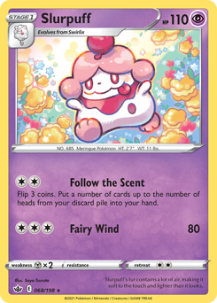 Pokemon Chilling Reign Slurpuff - 68