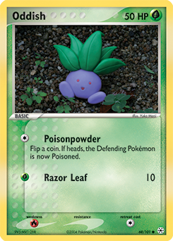 Pokemon Hidden Legends Oddish - 68