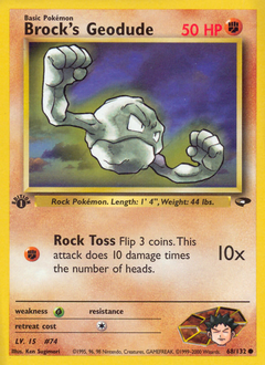 Pokemon Gym Challenge Brock's Geodude - 68