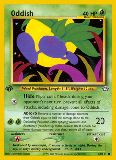 Pokemon Neo Genesis Oddish - 68