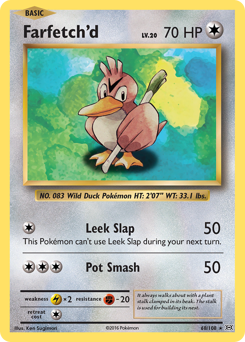 Pokemon Evolutions Farfetch'd - 68