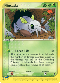 Pokemon Dragon Nincada - 68
