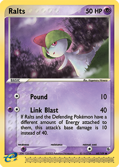 Pokemon Ruby & Sapphire Ralts - 68