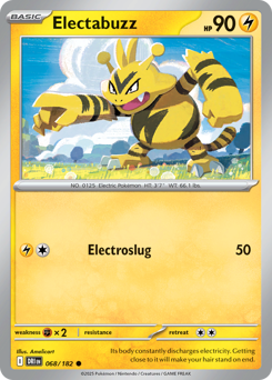 Pokemon Destined Rivals Electabuzz - 68