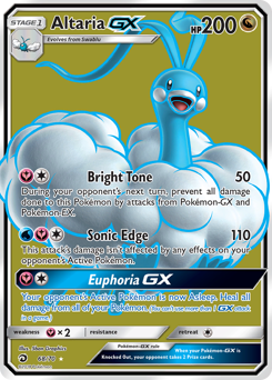 Pokemon Dragon Majesty Altaria-GX - 68