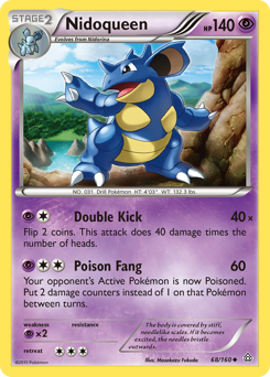 Pokemon Primal Clash Nidoqueen - 68
