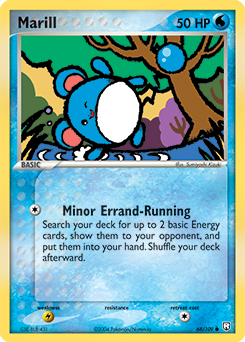Pokemon Team Rocket Returns Marill - 68