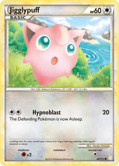 Pokemon HeartGold & SoulSilver Jigglypuff - 68