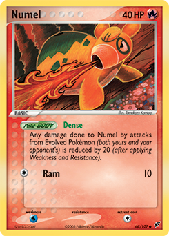 Pokemon Deoxys Numel - 68