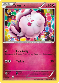 Pokemon Phantom Forces Swirlix - 68