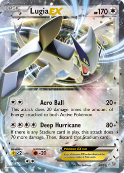 Pokemon Ancient Origins Lugia-EX - 68