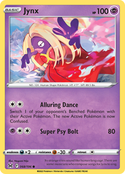 Pokemon Lost Origin Jynx - 68