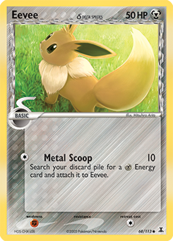 Pokemon Delta Species Eevee δ - 68