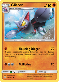 Pokemon Guardians Rising Gliscor - 68