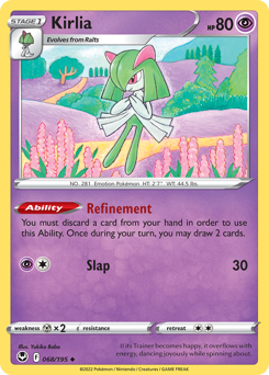 Pokemon Silver Tempest Kirlia - 68