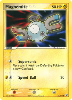 Pokemon FireRed & LeafGreen Magnemite - 68