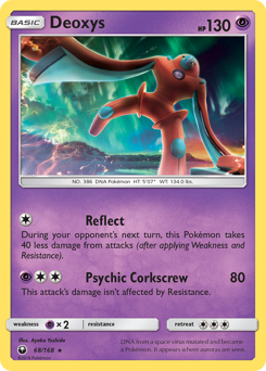 Pokemon Celestial Storm Deoxys - 68