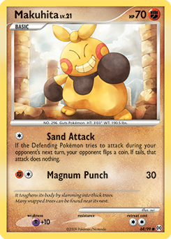 Pokemon Arceus Makuhita - 68