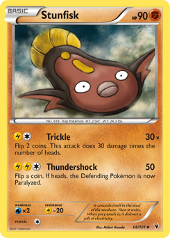 Pokemon Noble Victories Stunfisk - 68