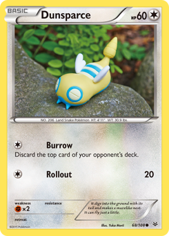 Pokemon Roaring Skies Dunsparce - 68