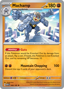 Pokemon 151 Machamp - 68