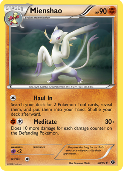 Pokemon Next Destinies Mienshao - 68