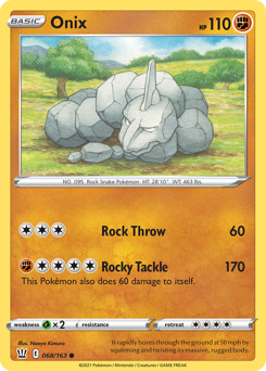 Pokemon Battle Styles Onix - 68