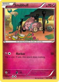 Pokemon Fates Collide Snubbull - 68
