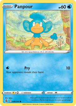 Pokemon Fusion Strike Panpour - 68