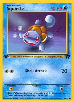 Pokemon Team Rocket Squirtle - 68