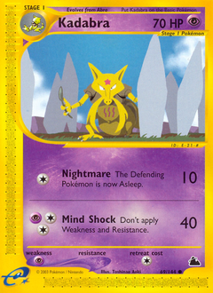 Pokemon Skyridge Kadabra - 69