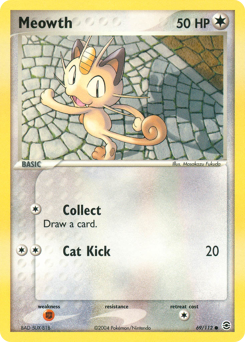 Pokemon FireRed & LeafGreen Meowth - 69