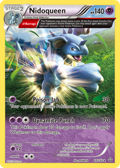 Pokemon Primal Clash Nidoqueen - 69