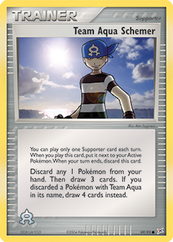 Pokemon Team Magma vs Team Aqua Team Aqua Schemer - 69