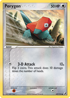 Pokemon Unseen Forces Porygon - 69