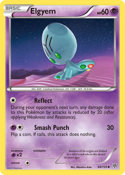 Pokemon Plasma Storm Elgyem - 69