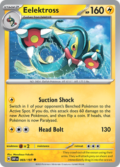 Pokemon Obsidian Flames Eelektross - 69