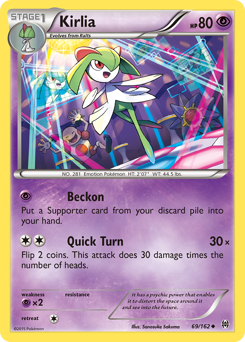 Pokemon BREAKthrough Kirlia - 69
