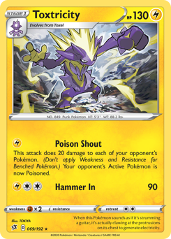 Pokemon Rebel Clash Toxtricity - 69