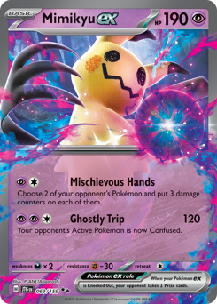 Pokemon Journey Together Mimikyu ex - 69