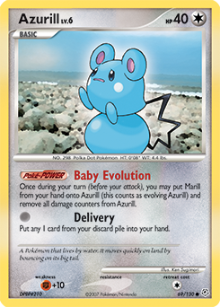 Pokemon Diamond & Pearl Azurill - 69