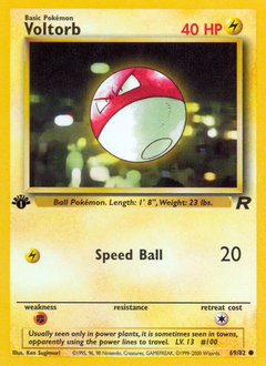 Pokemon Team Rocket Voltorb - 69