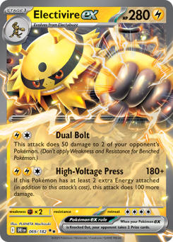 Pokemon Destined Rivals Electivire ex - 69